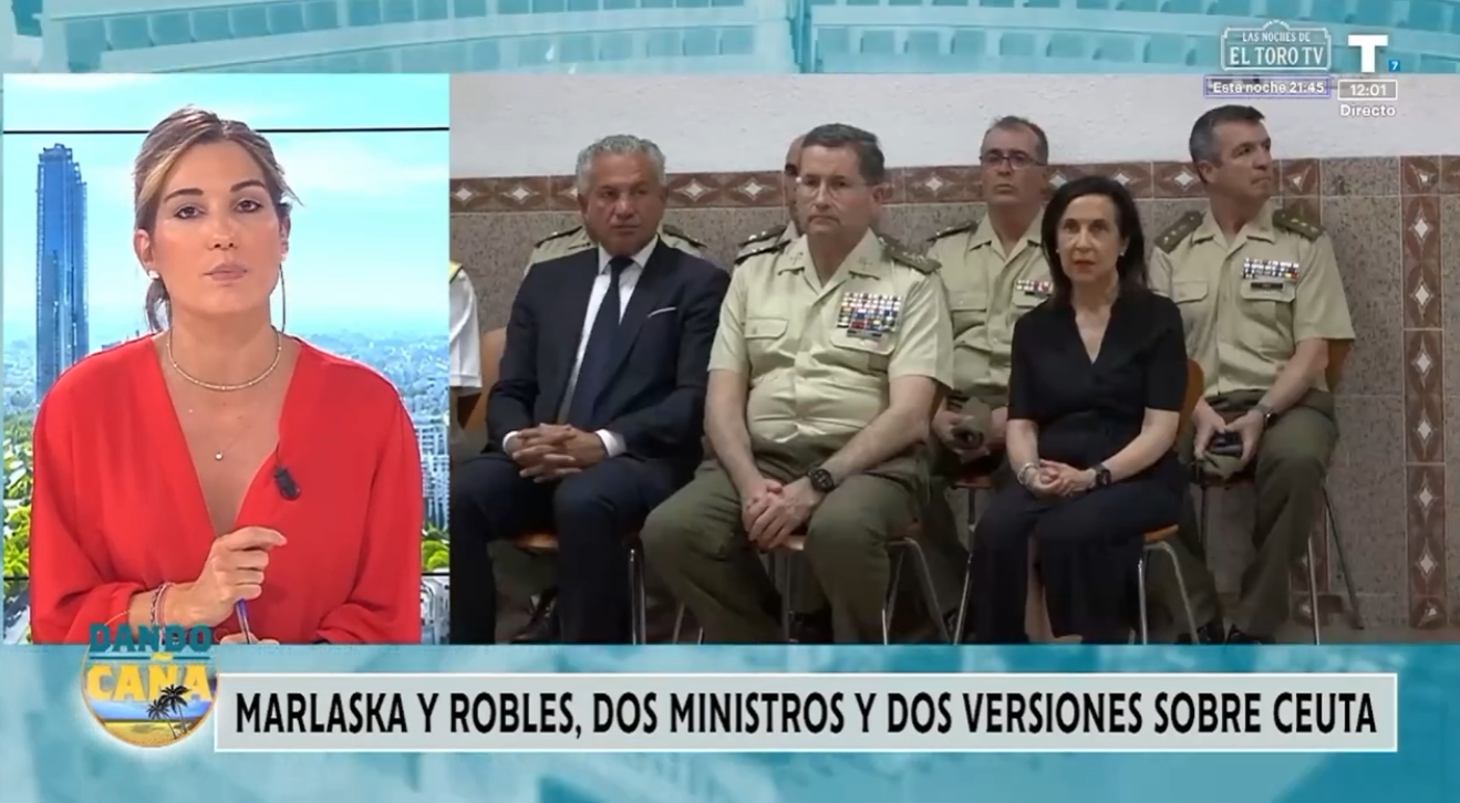 Marlaska y Robles dan versiones distintas de la invasión a Ceuta