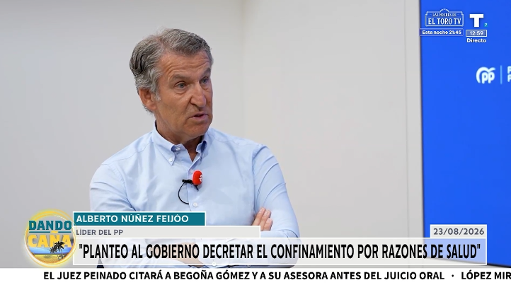 La petición de Feijóo a Sánchez sobre la invasión migratoria