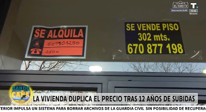 La vivienda alcanza nuevo récord de alza de precios y se mantiene sin oferta