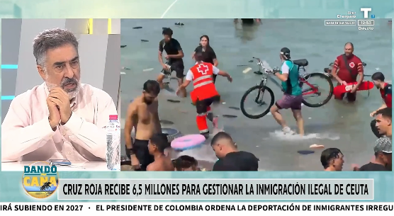 Luis del Pino, CONTRA Cruz Roja