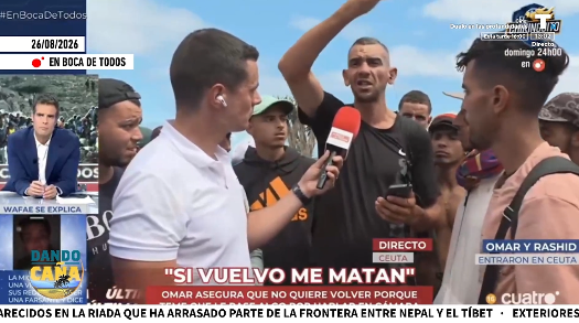 Las atónitas declaraciones de un migrante de Ceuta