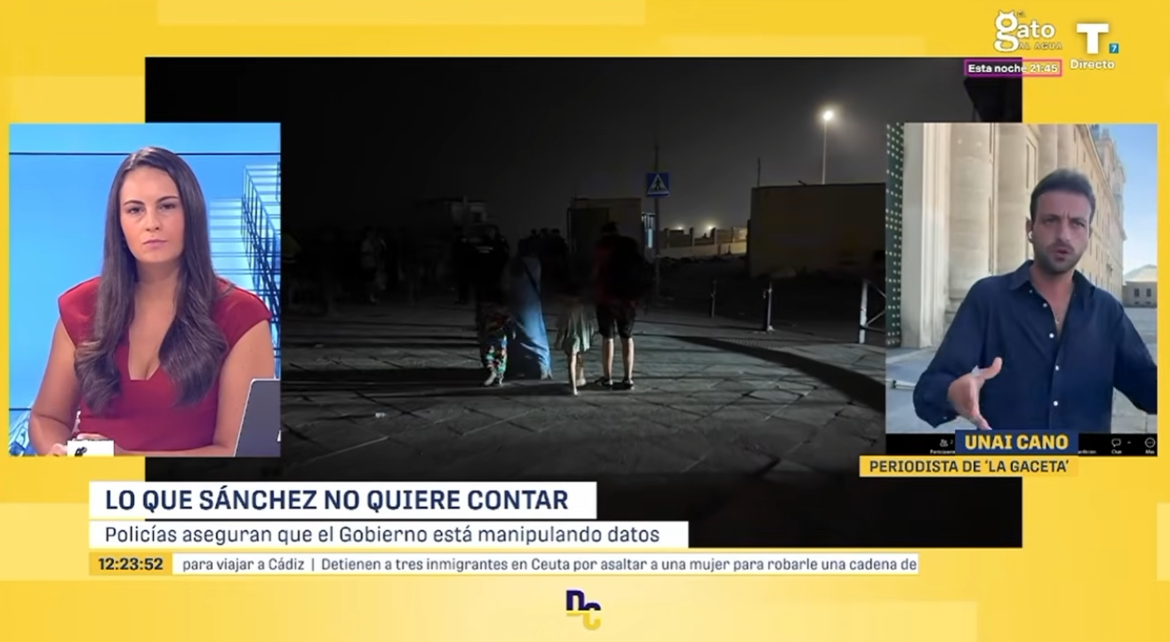 Playas tomadas, ‘negociaciones’ y niños encerrados, la realidad de Ceuta