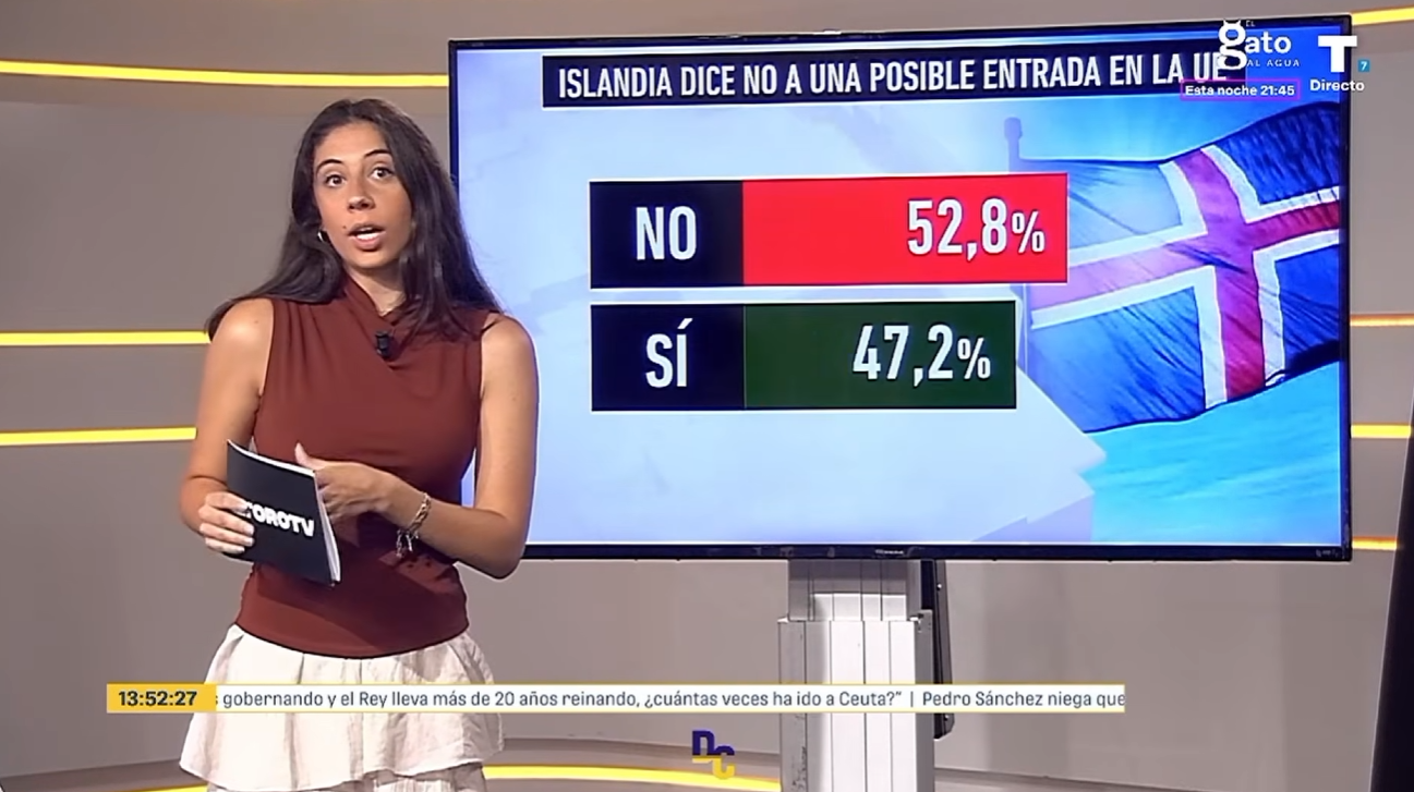 Islandia vota ‘no’ a formar parte de la UE