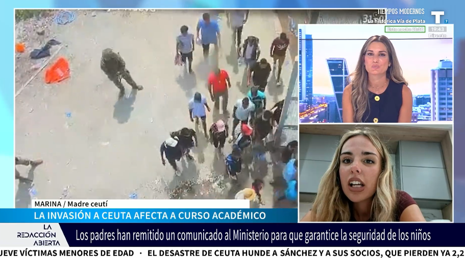 Una madre ceutí: «El Gobierno nos ha abandonado»