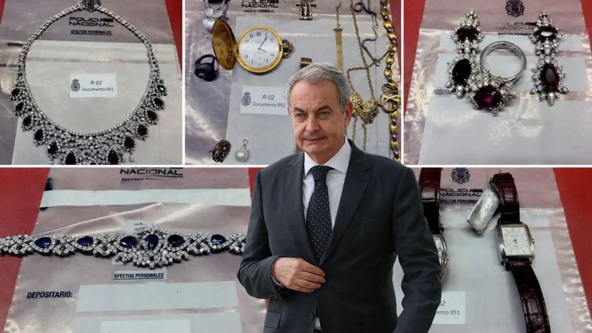 Zapatero sostiene que el valor real de sus joyas saudíes sería una décima parte del tasado por Ansorena