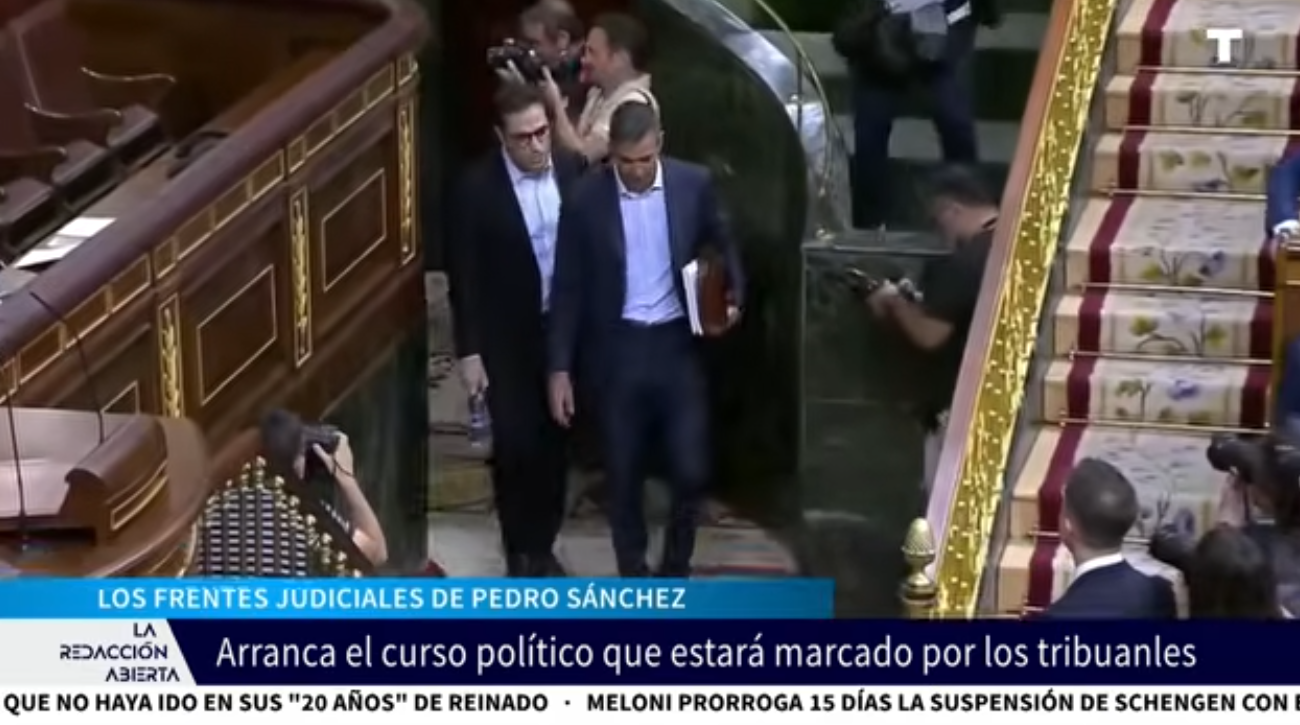Los frentes abiertos de Sánchez con el arranque del curso político