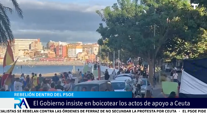 Rebelión dentro del PSOE: el Gobierno boicotea los actos de apoyo a Ceuta