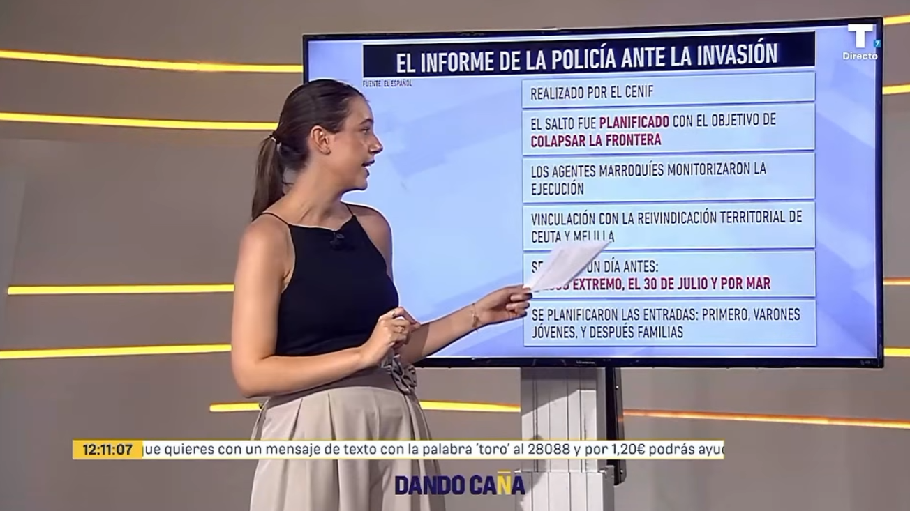 La Policía envió un informe alertando del salto masivo un día antes