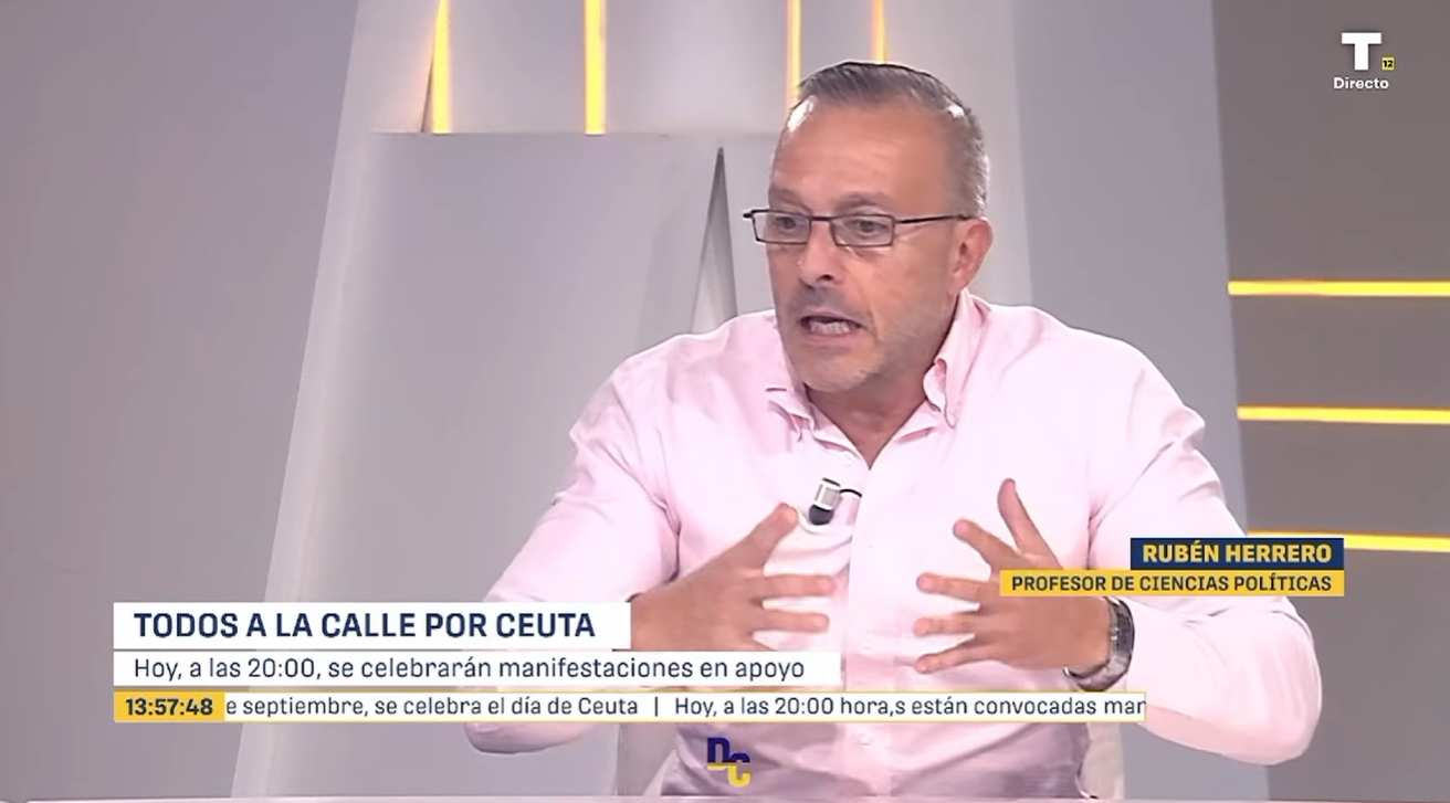 Rubén Herrero estalla ante la situación de los españoles en Ceuta