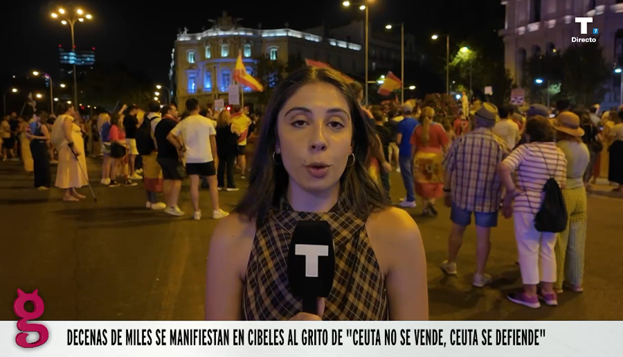 La concentración en Cibeles reúne a más de 500.000 madrileños en apoyo a los ceutíes