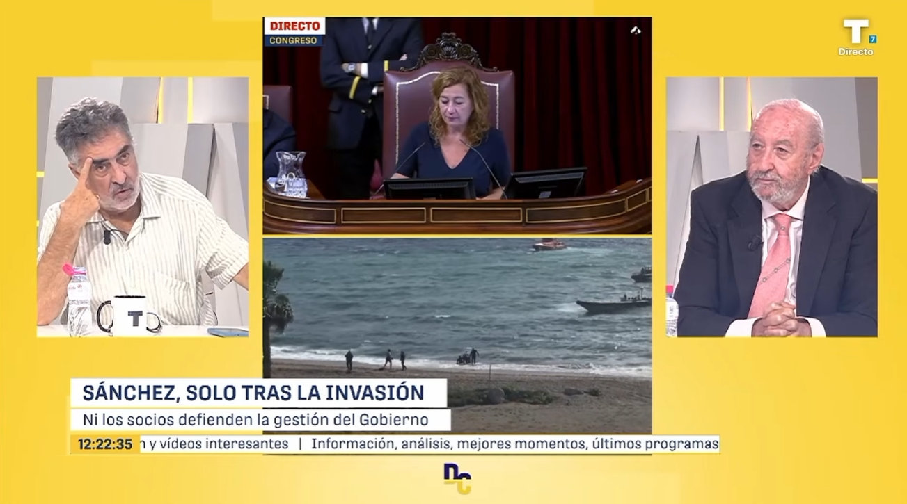 El presidente no ha comparecido para España, sino para Marruecos