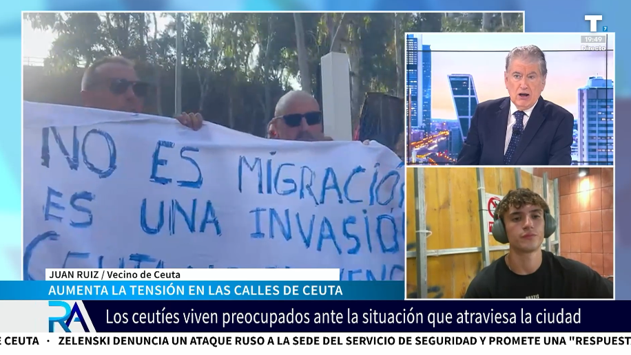 Juan Ruiz, vecino de Ceuta: «Pedro Sánchez nos ha regalado»