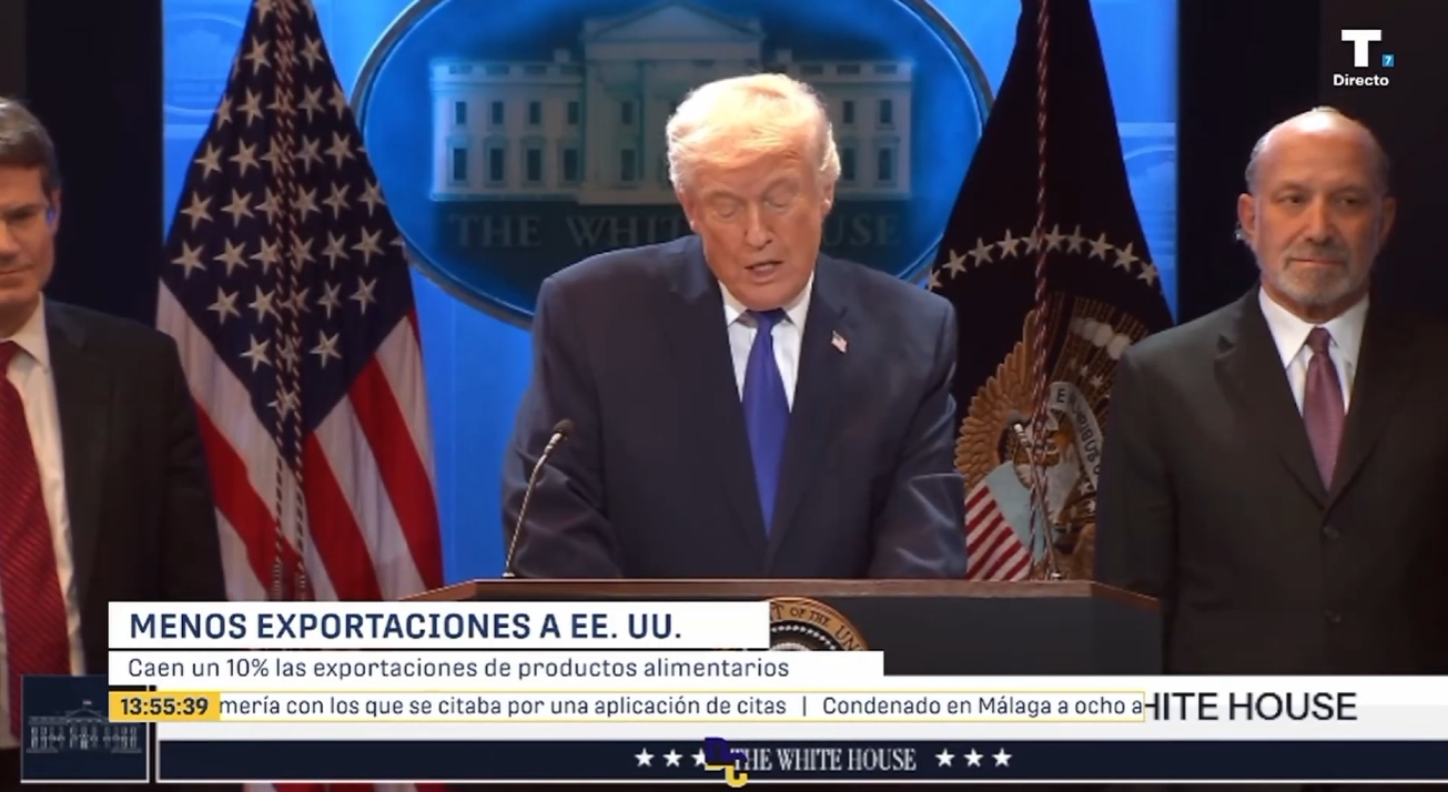 Los aranceles impuestos por Estados Unidos pasan factura a los productos españoles