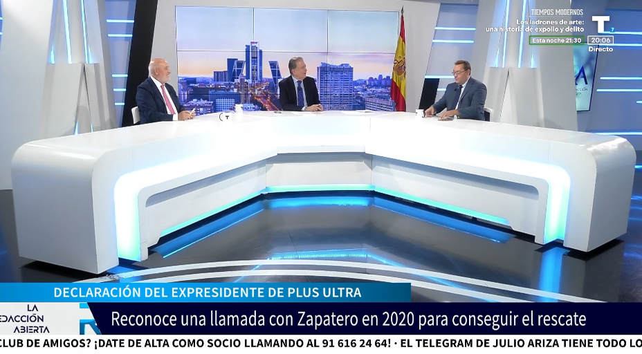 LA REDACCIÓN ABIERTA | ZAPATERO SÍ QUE HIZO GESTIONES A FAVOR DE PLUS ULTRA | 07/09/2026