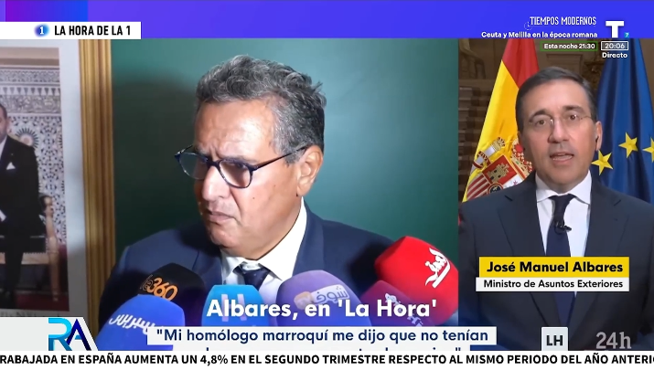 Mohamed VI TIEMBLA tras las AMENAZAS de Albares: «Ceuta y Melilla son españolas»