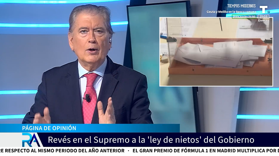 Horcajo estalla contra el Gobierno por la ley de Nietos: «No somos tan tontos como creen»