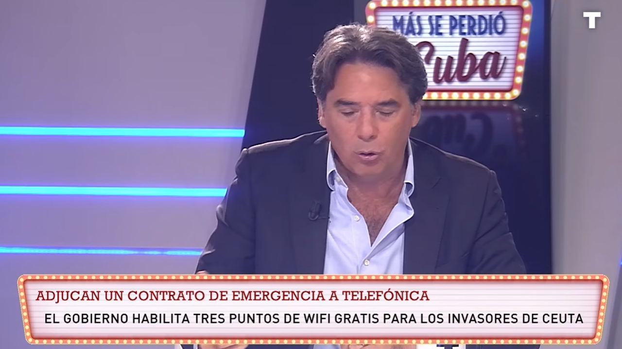 Percival Manglano: «Espero que el wifi gratis sirva para contar los inmigrantes que hay Ceuta»