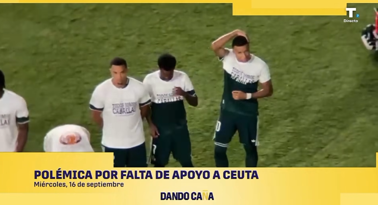 Vinicius, Mbappé y Konaté no muestran una camiseta en apoyo a los ceutíes