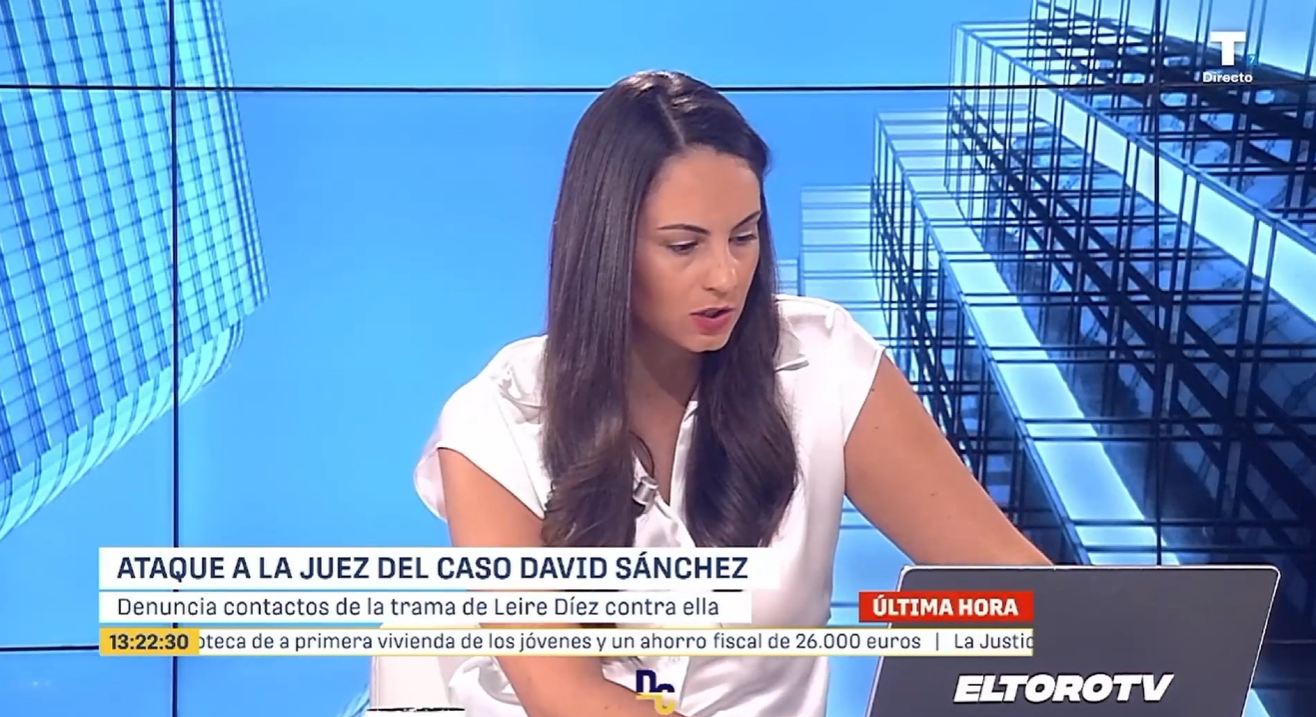 La juez del ‘caso David Sánchez’ denuncia contactos de la trama de Leire con narcos para atacarla