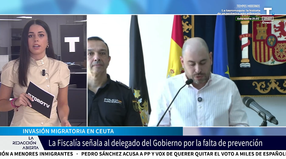 El delegado de Ceuta podría enfrentarse a los delitos de prevaricación y denegación del auxilio