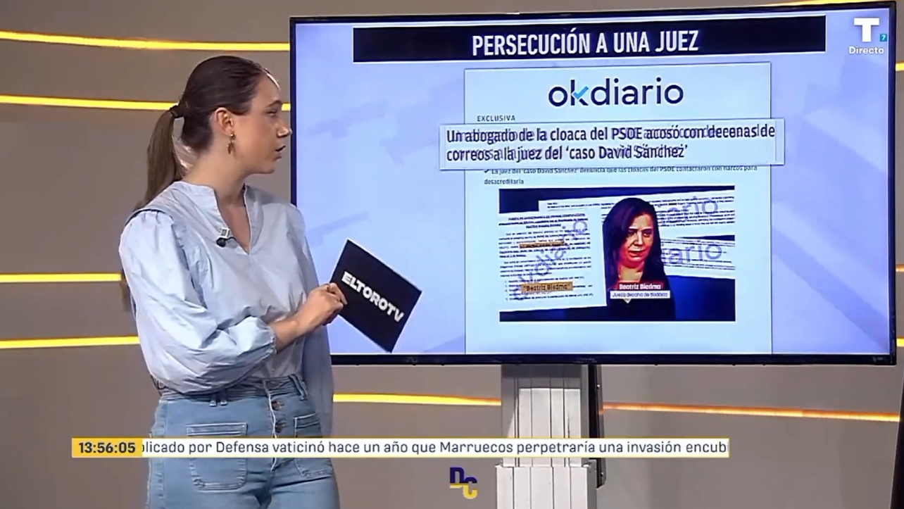 La juez que investigó a David Sánchez denuncia ser víctima de las cloacas
