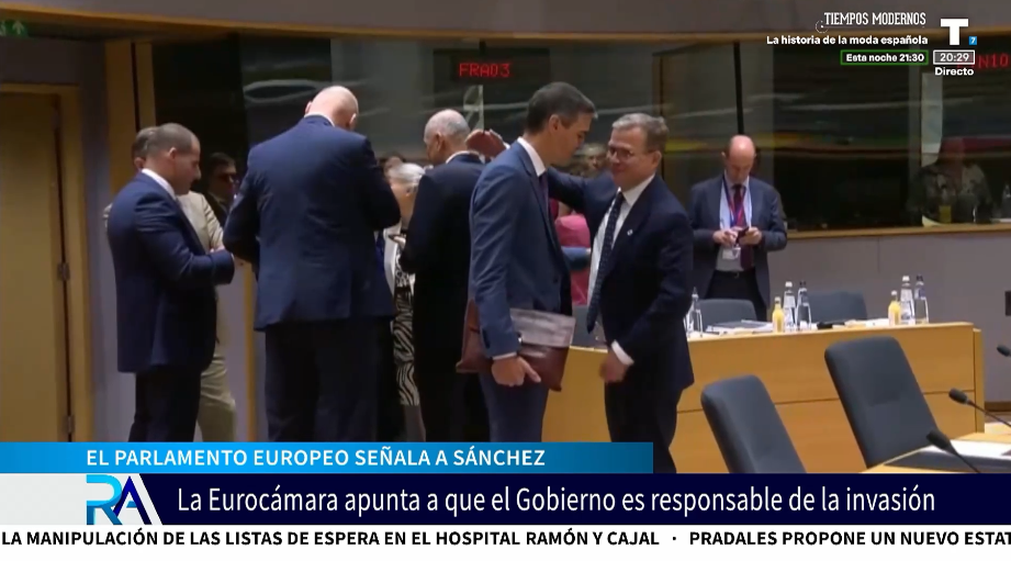 La UE culpa a Sánchez de la invasión de Ceuta por el efecto llamada