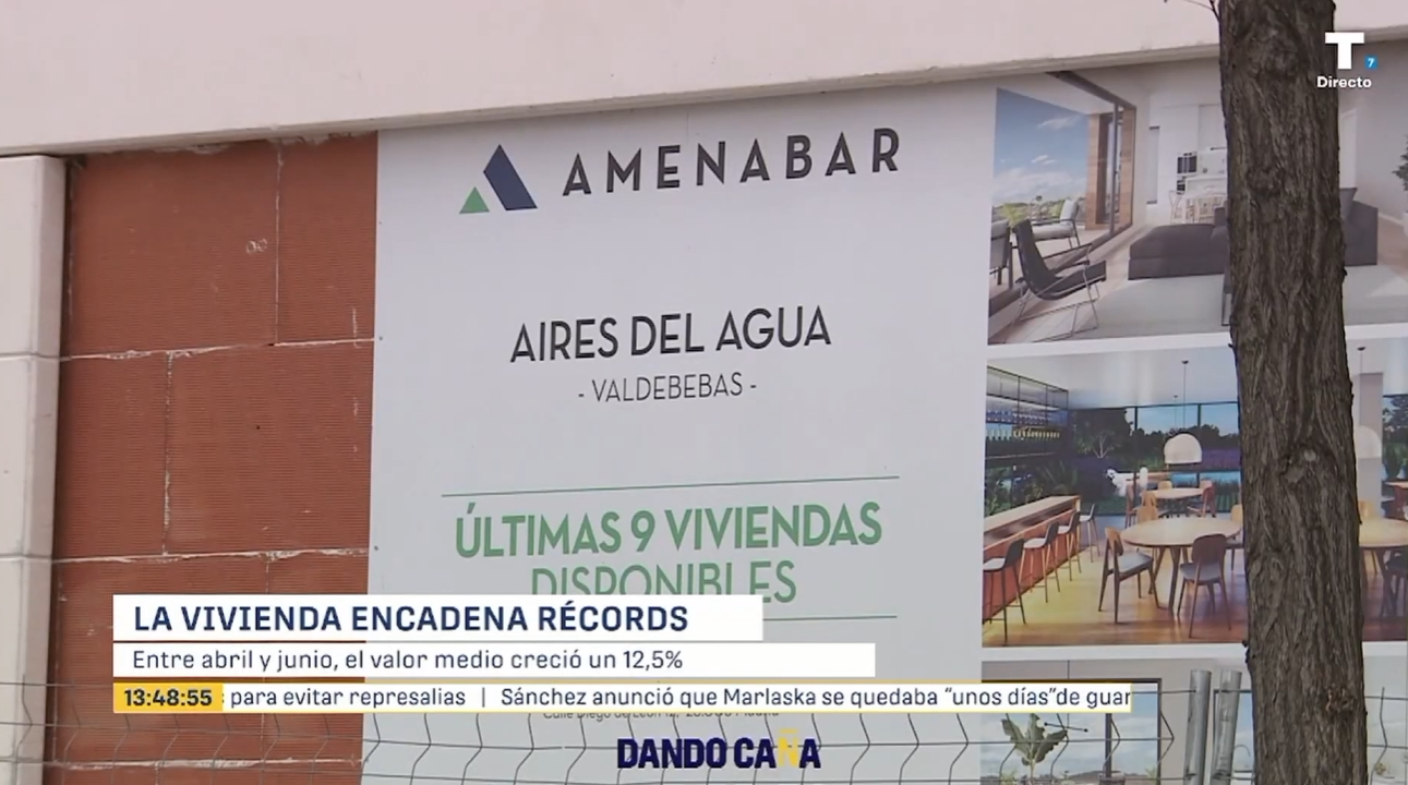 El metro cuadrado bate récords y sube hasta los 2.355 euros