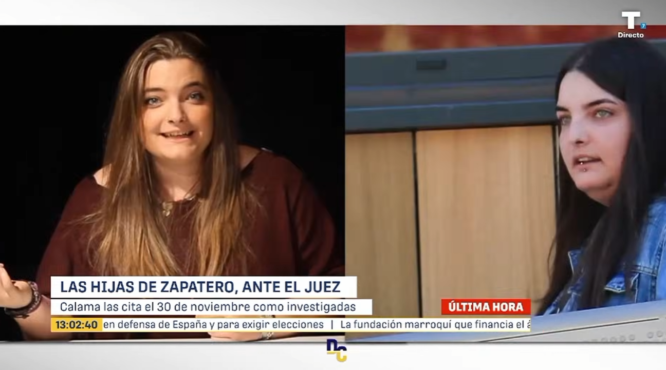 Las hijas de Zapatero acudirán el 30 de noviembre ante el juez Calama como investigadas