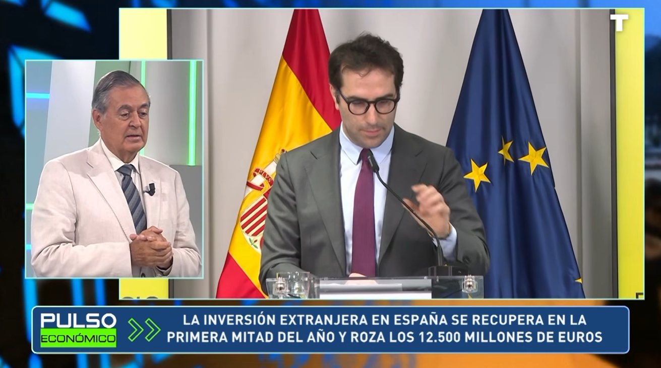 Juan Iranzo: “La inversión neta extranjera en España ha caído un 40%”