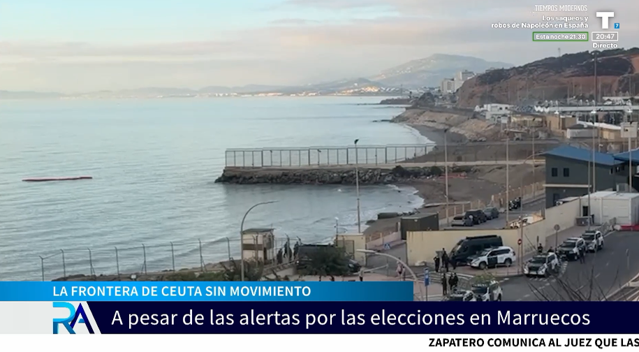 Ejército y Policía desplegados en Ceuta: El miedo a una nueva invasión masiva