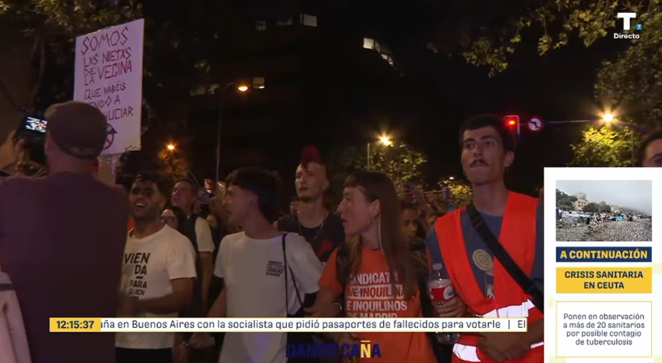 Maricarmen ha rechazado la oferta del Ayuntamiento de Madrid de una residencia