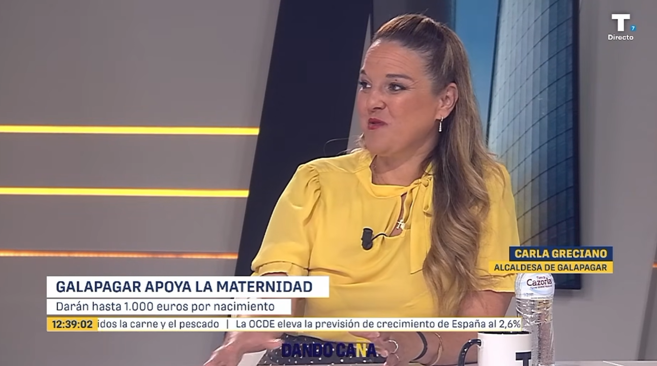 La alcaldesa nos explica la medida con la que apoyará a la maternidad