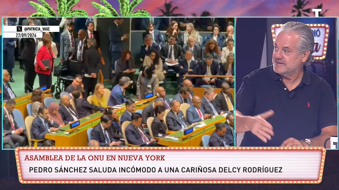 Marcos de Quinto: «Sánchez está aterrorizado por Delcy Rodríguez y su actual relación con Trump»