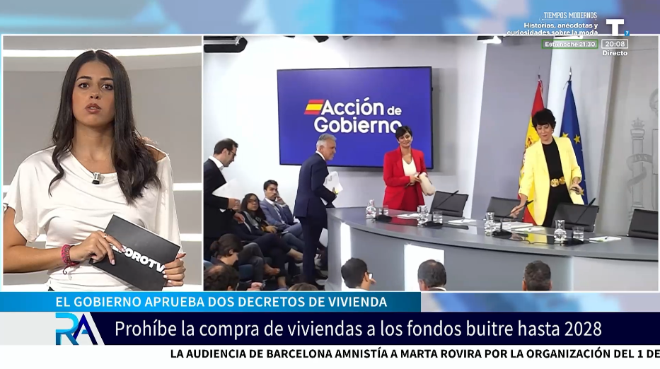 La ministra de Vivienda, incapaz de explicar los decretos: «Tengo un CACAO»