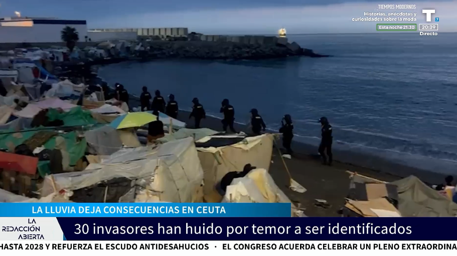 Crónica del día 63 de la invasión en Ceuta: 30 invasores han huido en el último desalojo