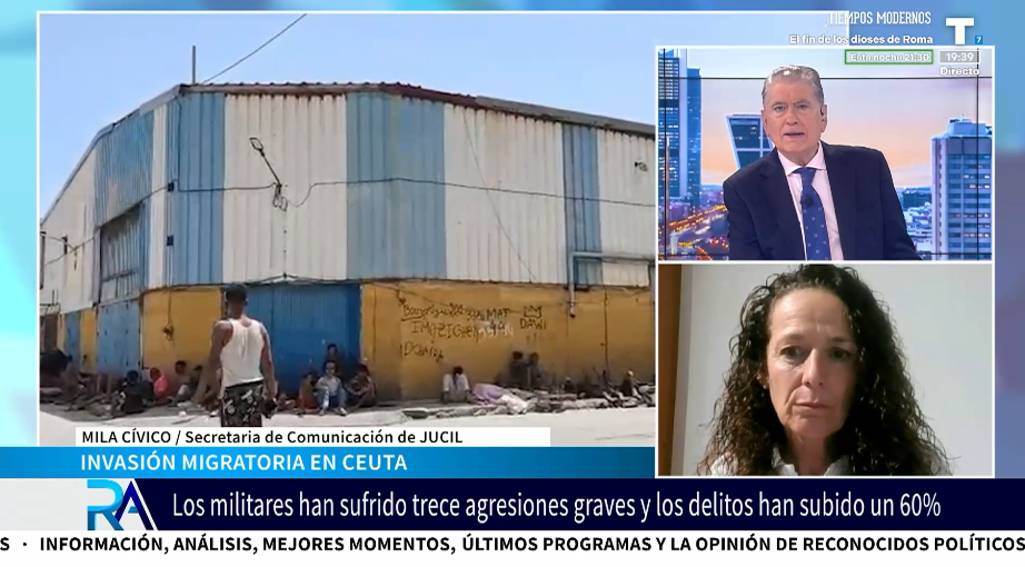 Mila Cívico: «Jucil pide que haya un grupo de Guardia Civil permanente en Ceuta y Melilla»