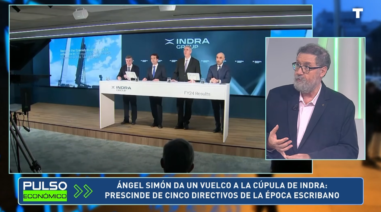 Indra cambia de rumbo: Ángel Simón prescinde de cinco directivos