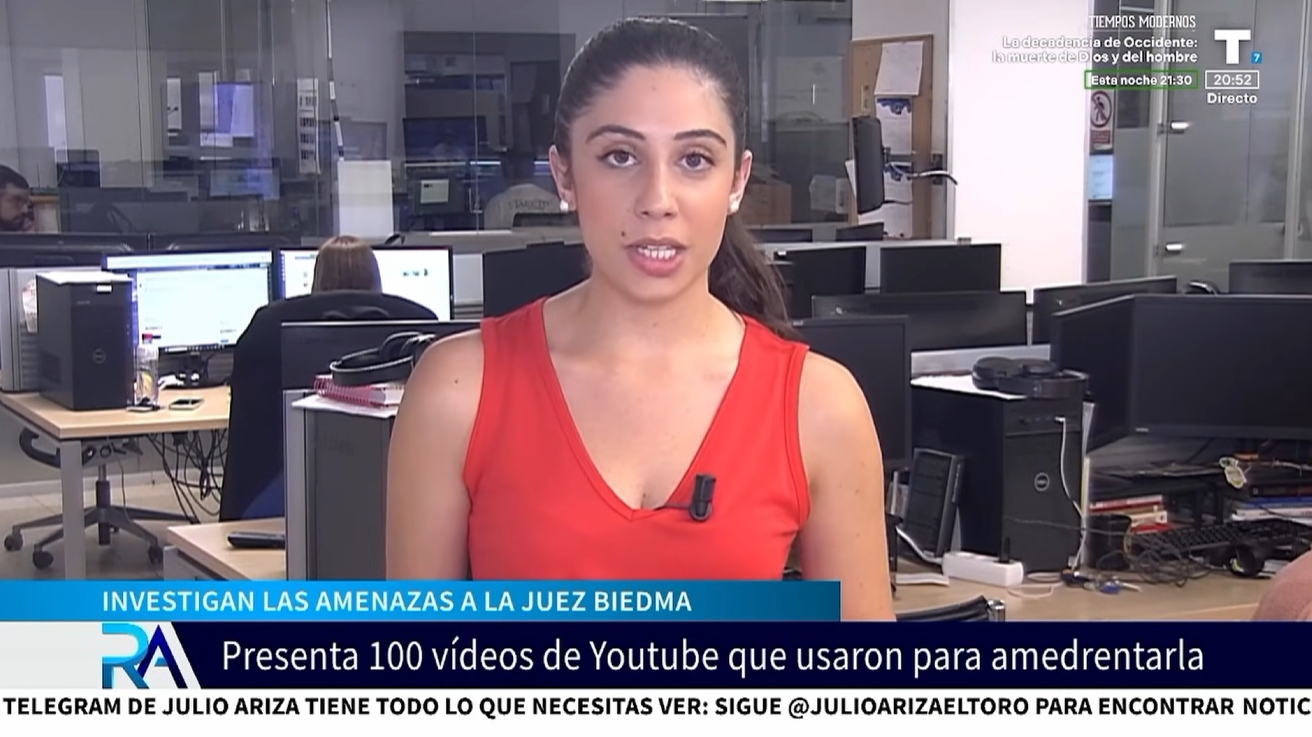 La Fiscalía General ocultó tres documentos que alertaban de las amenazas a la juez Biedma