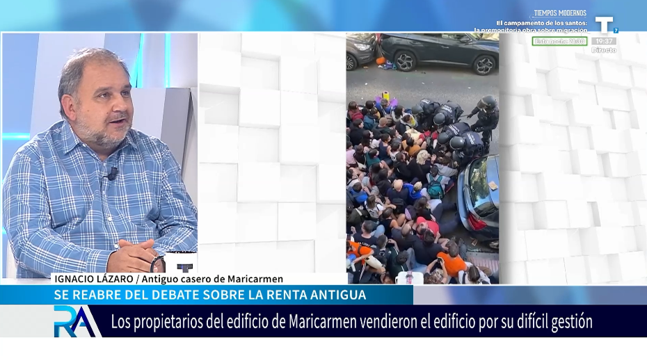 Ignacio, antiguo casero de Maricarmen: «Intransigente y muy poco realista con su situación legal»