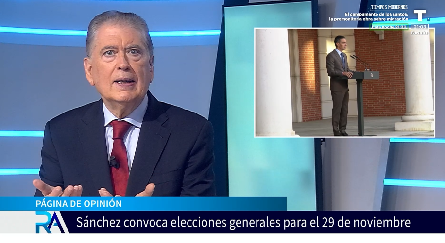 El 29 de noviembre, el sanchismo podría pasar a la historia negra de España