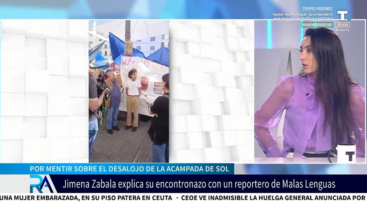 La abogada Jimena Zabala explica su enfrentamiento con un reportero de Malas Lenguas
