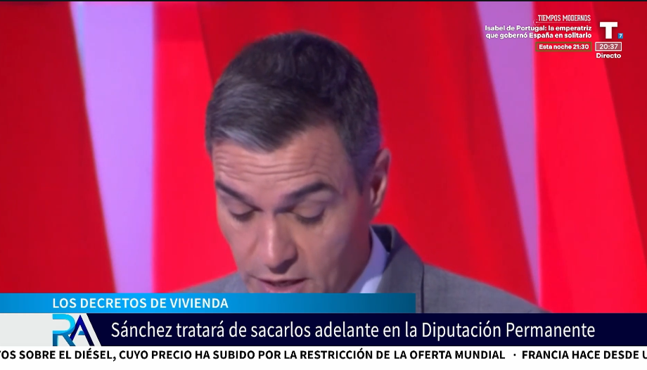 Sánchez ha tardado 8 años en darse cuenta que había un problema con la vivienda