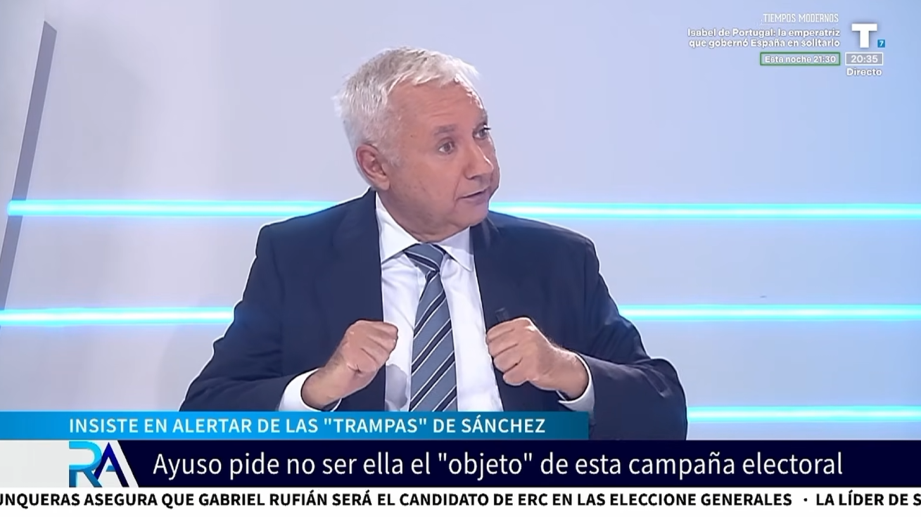 Luis Suñer: «Sánchez consigue sus objetivos siempre con trampas y mentiras»