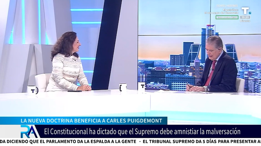 Marta Castro (VOX): «Han aparecido audios en los que decían que había que eliminar a la juez Biedma»