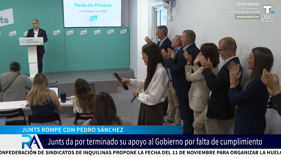 Junts dice que no volverán a hacer presidente a Sánchez porque han salido «escaldados»