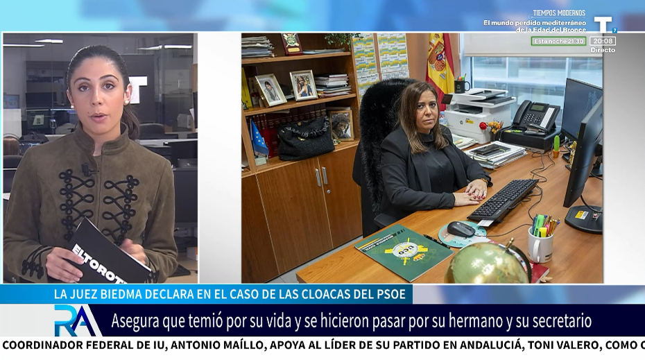 La juez Biedma reconoce que pasó miedo al conocer que vigilaban el colegio de sus hijas