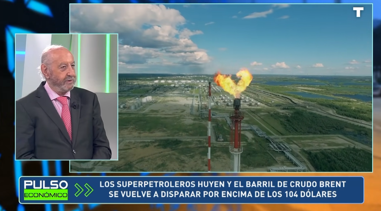 Transportar petróleo cuesta 17 veces más: el barril supera los 104 dólares