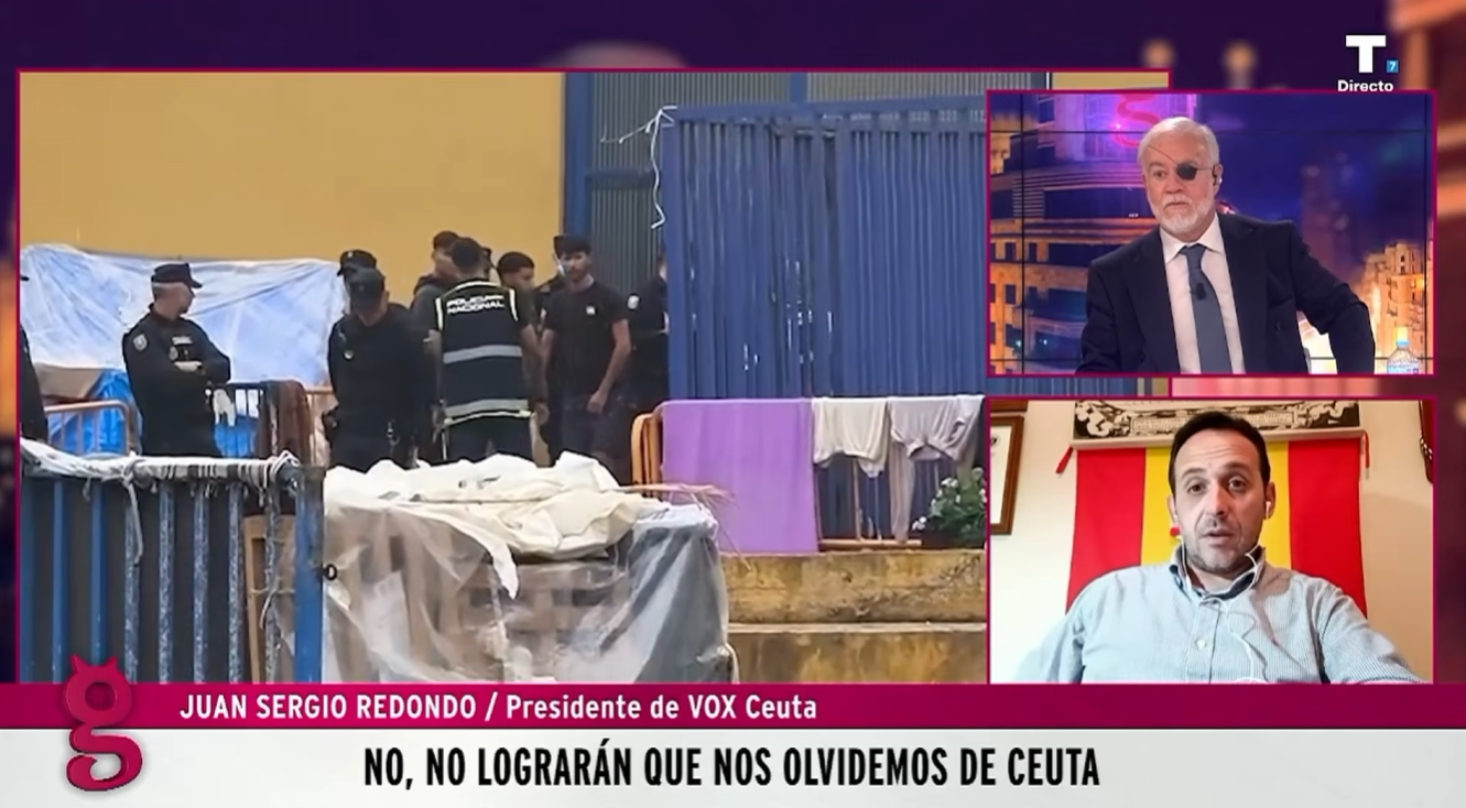 Juan Sergio Redondo: «Seguimos invadidos. Hay marroquíes que cruzan para darles apoyo»