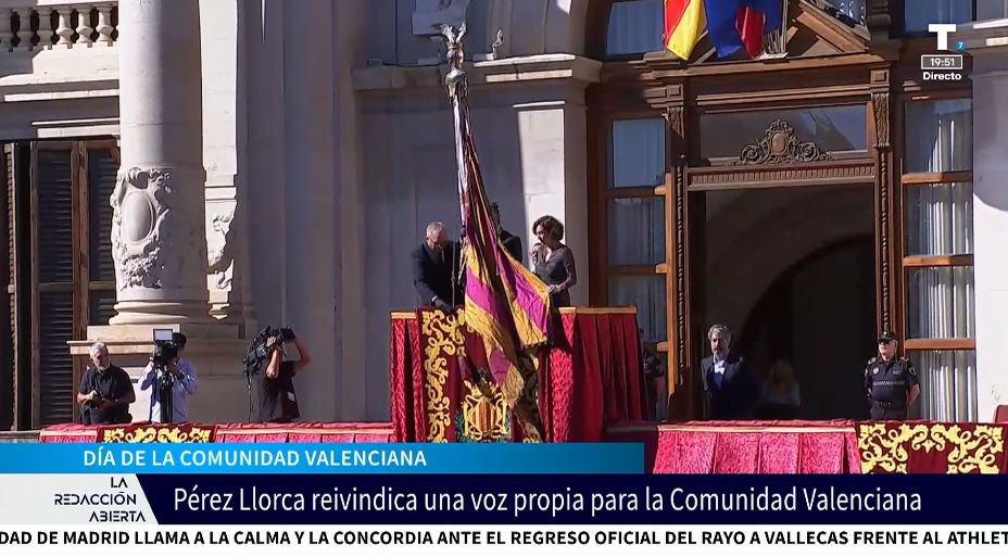 Pérez Llorca reivindica una voz propia para la Comunidad Valenciana