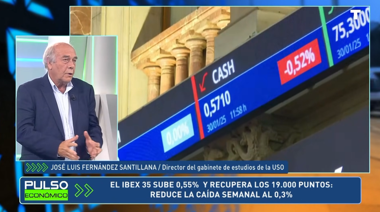 José Ignacio Enríquez reconoce que le ha sorprendido que el Ibex cierre la semana ligeramente en positivo